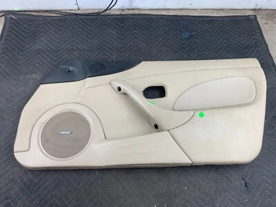 Panel de tarjeta de puerta Bose bronceado fabricante original Mazda Miata 2001-2005 pasajero derecho 01-05 *LEER* Foto 1 de 4