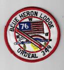 Oa 349 Blue Heron '76 Patch Red Bdr, Tidewater, Virginia [Mx-580]