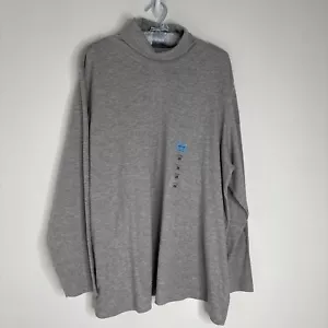 CGCG Supersoft Turtleneck Women’s Plus Size 2X NWT Gray Grey Tagless - Picture 1 of 6