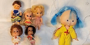 Vintage Miniatur Puppen Konvolut 60er - 70er Jahre Little Kiddles and Friends - Bild 1 von 22