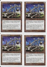 MTG: SKULL CATAPULT 5th Edition UNCOMMON; played, Excellent condition x4