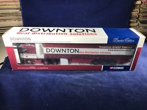 K-19 CORGI 1:50 SCALE DIE CAST TRUCK - CC13211 DAF XF SPACE CAB CURTAINSIDE - Picture 1 of 7