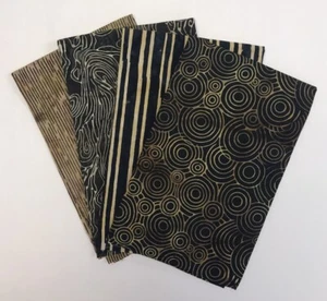 #BHYB-004 - (4) Paquete de tela Batik de media yarda - 100 % algodón - Imagen 1 de 1