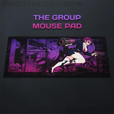 Gamersupps Collab Mousepad - The Group - IN HAND - Image 1 of 3