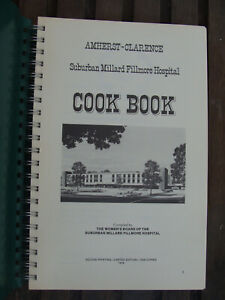 Amherst-Clarence... Hospital Cook Book (1978 Spiral) Limited Ed Food Culinary NY
