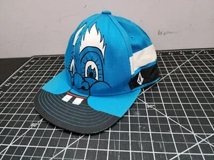 Volcom 'Happy Colors' Blue Buck Tooth Baseball Cap Hat Snapback Kids OSFM - Picture 1 of 9