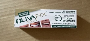OlivaFix Gold -Denture Adhesive Cream- 40grm new unopened - Picture 1 of 3