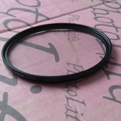 UV 72 mm Filter Ultraviolett für Canon Sony Nikon Pentax Kamera Objektiv SLR DSLR - Bild 1 von 2