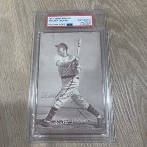 1947-66 Set Esposizioni-Break Walker Cooper Auto Firmato PSA 10 - Foto 1 di 2