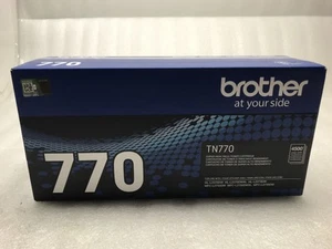 Brother Genuine TN770 Super High-yield Mono Laser Toner Cartridge - Afbeelding 1 van 5