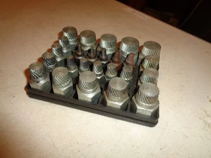 25 pc. Multi Spline Screw Extractor Set For Broken Studs Bolts - Picture 1 of 8