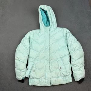 Columbia Titanium Jacket Youth Large 14/16 Blue Down Insulated Puffer Parka - Picture 1 of 14