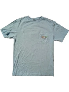 Vineyard Vines Whale T-Shirt Kurzarm Herren Gr. XS New York City Blau - Bild 1 von 7