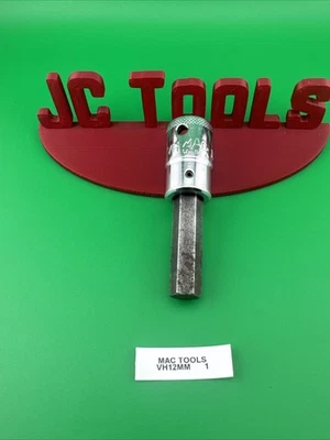 Mac Tools 1/2" Drive 12MM Hex Bit Socket VH12MM Engraved - Image 1 of 4