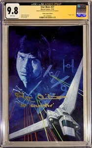CGC 9.8 Star Wars 27 2022 Marvel Star Wars Comic Director Signed Roger Christian - Picture 1 of 3
