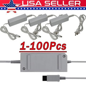 AC Power Supply Charging Adapter Cable Charger For Nintendo Wii U GamePad Lot