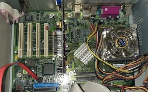 EPoX EP-4PLAI, zócalo 478/N, placa base Intel, CPU y RAM - Imagen 1 de 7