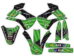 2001-2013 KX 85 RACE SERIES Green Senge Graphics Kit Compatible with Kawasaki - Picture 1 of 4