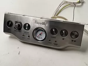 Gruppo pannello frontale Breville Barista Express BES870XL argento con pulsanti e manopola - Foto 1 di 4