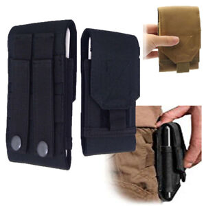 Universal Tactical Bag Phone Belt Loop Hook Cover Case Pouch all Mobile phones