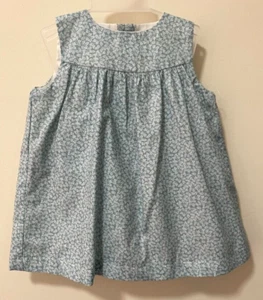 NWT Bella Bliss Blue Floral Dress With Diaper Cover Girl's Size 6 Months - Picture 1 of 2