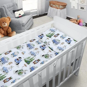 Bedding Set 6Pc Essential Duvet Cover Cot Mattress Drawer Camping - Picture 1 of 8