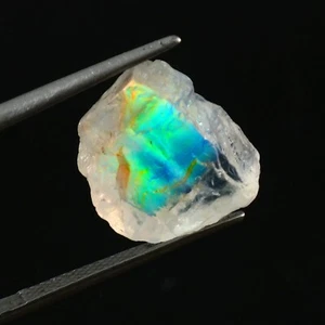 Natural Madagascar moonstone Multi Fire Loose Stone Big Size Top Quality M395 - Picture 1 of 3