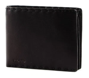 PICARD Ranger 1 Cartera Monedero Café Marrón Oscuro Nuevo - Imagen 1 de 5