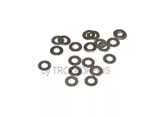 20-SS M3 FLAT METRIC WASHERS TYPE A2 STAINLESS STEEL 3MM FASTENERS HARDWARE PART - Picture 1 of 1