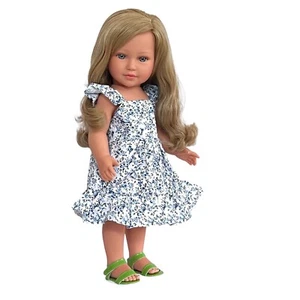 18 Inch Doll Clothes- Blue Dress With Sandals Fits 18” Dolls-We Combine Shipping - Picture 1 of 4