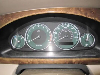 Used Speedometer Gauge fits: 2002 Jaguar X type cluster w/o message center MPH t Foto 1 de 4