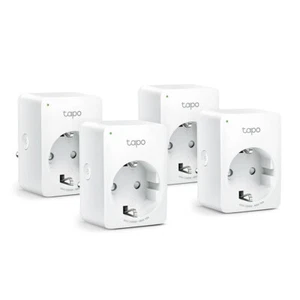 TP-Link Tapo P100 Mini Smart WLAN Plug fonctionne avec Alexa & Google Pack de 4 v2.0 - Photo 1/2