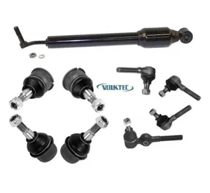 Front End Kit St. Damper, Ball Joint & Tie Rod End VW Beetle Bug Ghia 1968-79 - Picture 1 of 6