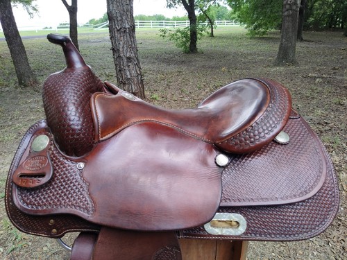 16" Billy Cook Reining Trail Saddle - Made in Sulphur, Oklahoma