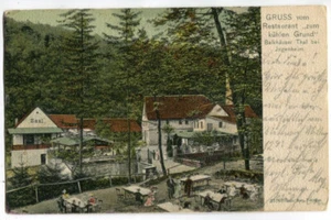 AK Jugenheim,Restaurant Zum kühlen Grund,bei Wörrstadt 1905 - Picture 1 of 2