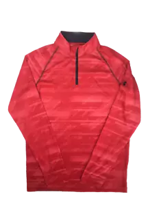Suéter Camisa Under Armour 1/4 con Cremallera Top UA Mangas Largas Rojo S DEFECTO - Imagen 1 de 6