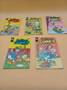 Walt Disney's COMICS & Stories 5 Comic Lot Whitman 149 486 487 488 489 see pics* - Picture 1 of 12