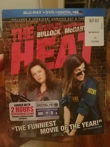 The Heat (2013) Blu-ray + DVD + Digital HD, Sandra Bullock NEW w/ SLIPCOVER - Bild 1 von 2