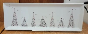 Food Network HOLIDAY TREE 15" Rectangular Platter / Tray, NWT / New with tags - Bild 1 von 9