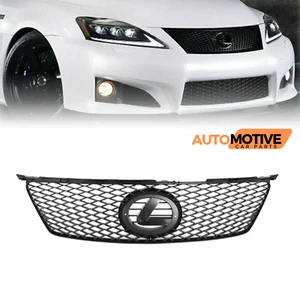 For 2006-2008 Lexus IS250 350ISF ISF Style Front Bumper Grill Black Grille Mesh - Picture 1 of 16