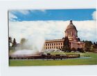 Postcard State Capitol Building and Tivoli Fountain, Olympia, Washington