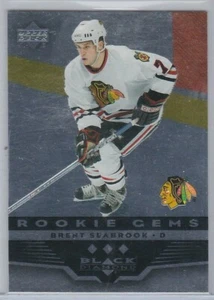 BRENT SEABROOK 2005-06 BLACK DIAMOND, TRIPLE DIAMOND ROOKIE CARD-SHIPS FREE - Picture 1 of 17