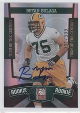 2010 Donruss Elite Turn of the Century /399 Bryan Bulaga #137 Rookie Auto RC