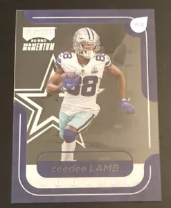 2020 Chronicles Playoff Momentum CeeDee Lamb Acetate Rookie Card RC - Picture 1 of 2
