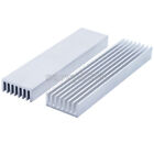 100x25x10mm Aluminum Heat Sink Cooling LED Power IC Transistor For Computer