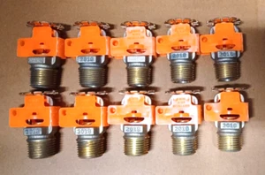 10 x Tyco TY3232 Messing Anhänger Feuer Sprinkler Kopf 155°F - 1/2" - Bild 1 von 8