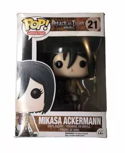 Mikasa Ackerman 21 Pop - Anime - Attack on Titan Funko Pop! Vinyl 2015 Vaulted - Picture 1 of 10