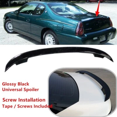 Fit For Chevrolet Monte Carlo 2000-2007 Rear Trunk Spoiler Sport Wing Universal Foto 1 de 4