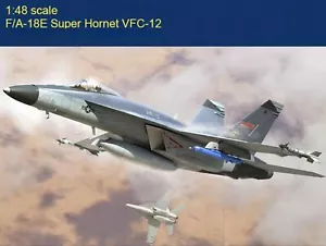 HobbyBoss 85818 1/48 F/A-18E Super Hornet VFC-12 Assembly Model Kit - Bild 1 von 13