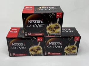 Nescafe Cafe Viet Black Iced Instant Coffee Mix 15 Sachets x 16g (3 PACK/BOX) - Picture 1 of 3